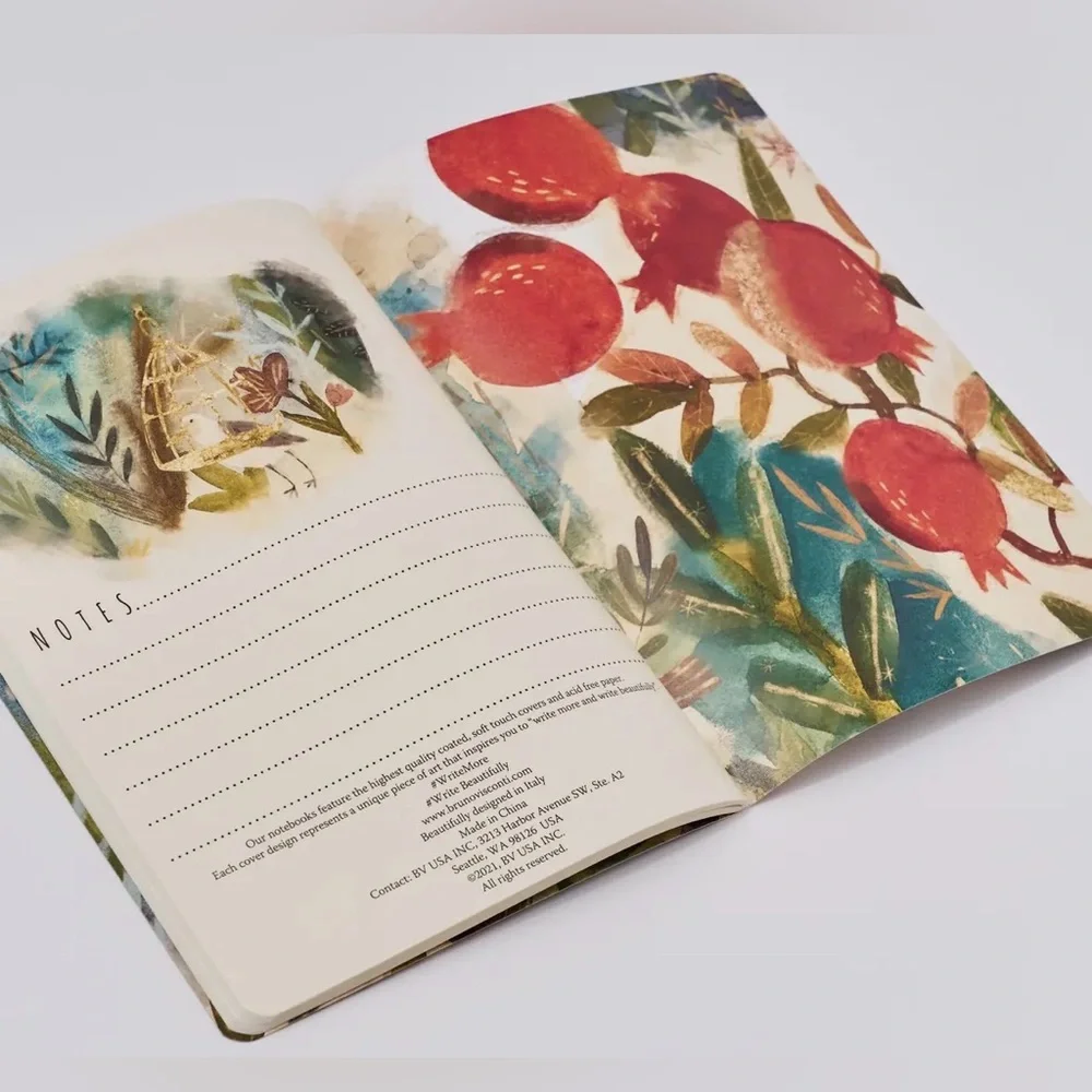 3 for $15 Bruno Visconti Soft Touch Roman Murals Notebook Journal A5 NEW